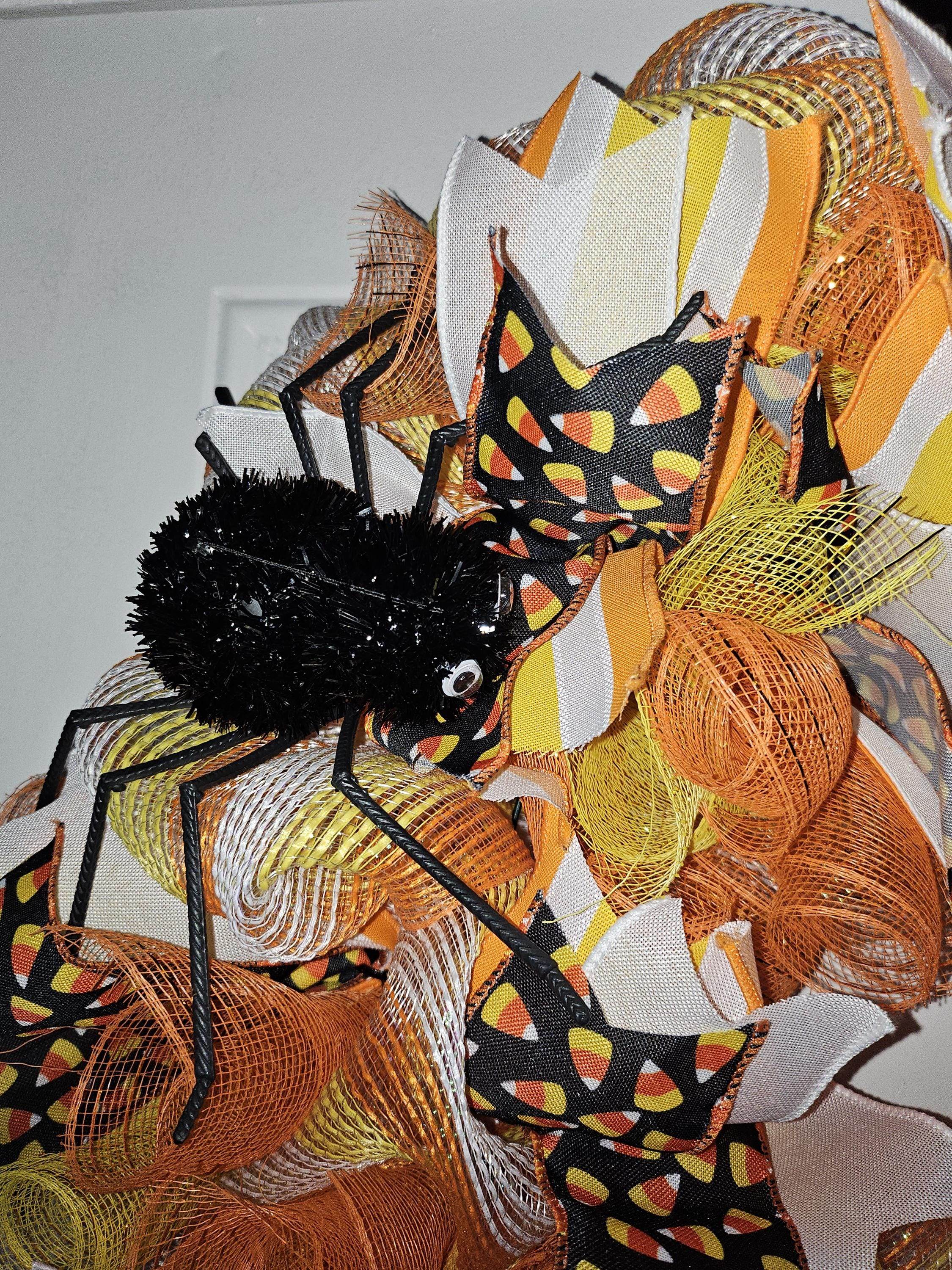 Candy Corn Welcome Wreath image 2